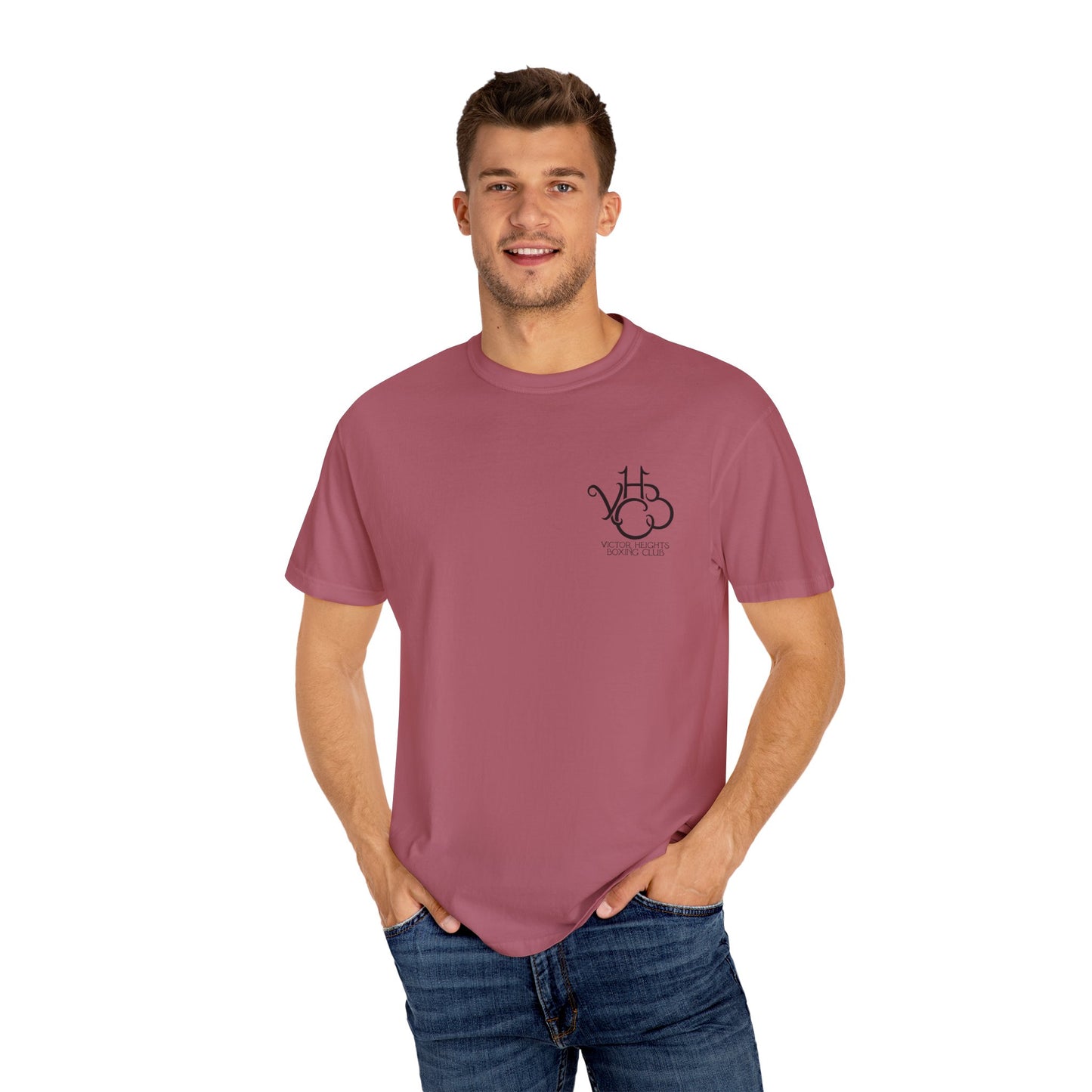 Victor Heights Boxing Club T-Shirt - Unisex Garment-Dyed Tee
