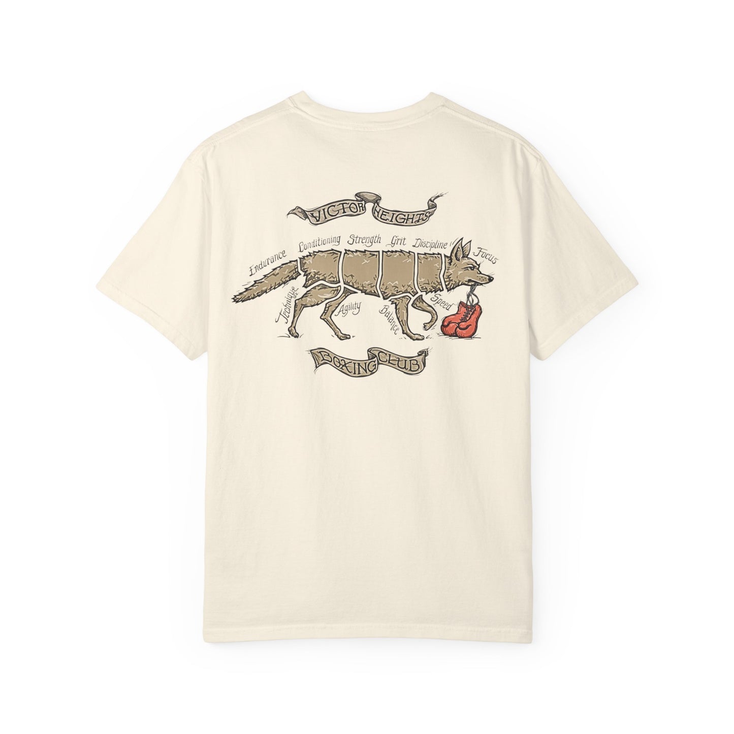 Victor Heights Boxing Club T-Shirt - Unisex Garment-Dyed Tee