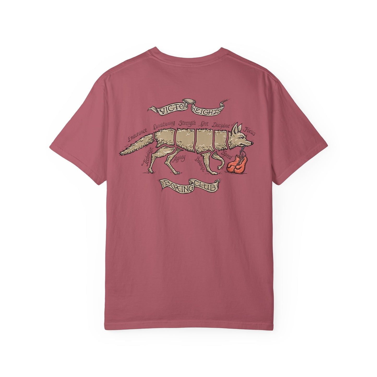 Victor Heights Boxing Club T-Shirt - Unisex Garment-Dyed Tee