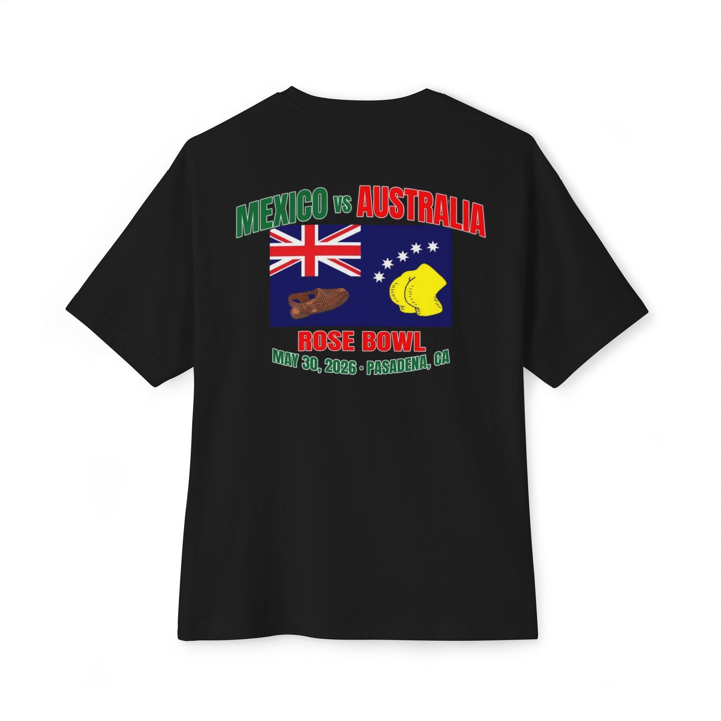 Rose Bowl Soccer Tee — Mexico vs Australia Match Shirt (May 30, 2026)