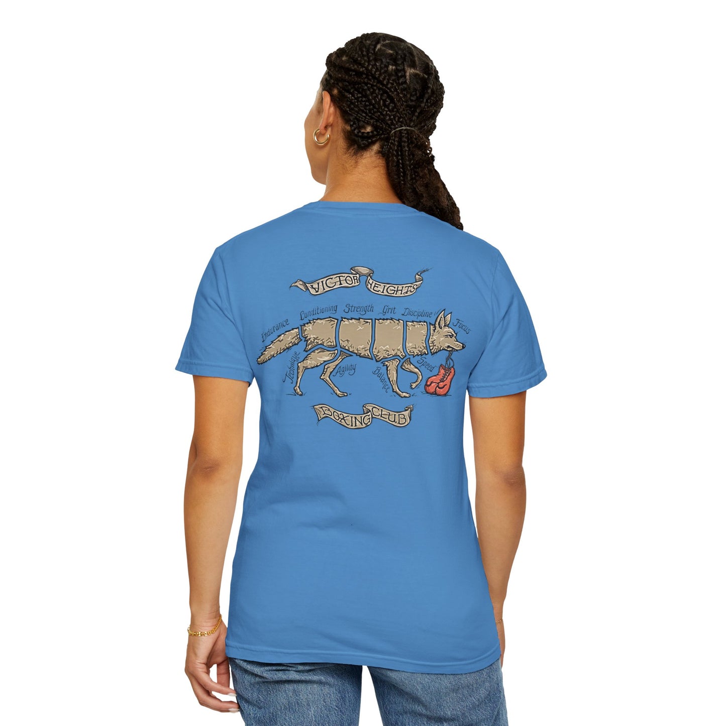 Victor Heights Boxing Club T-Shirt - Unisex Garment-Dyed Tee