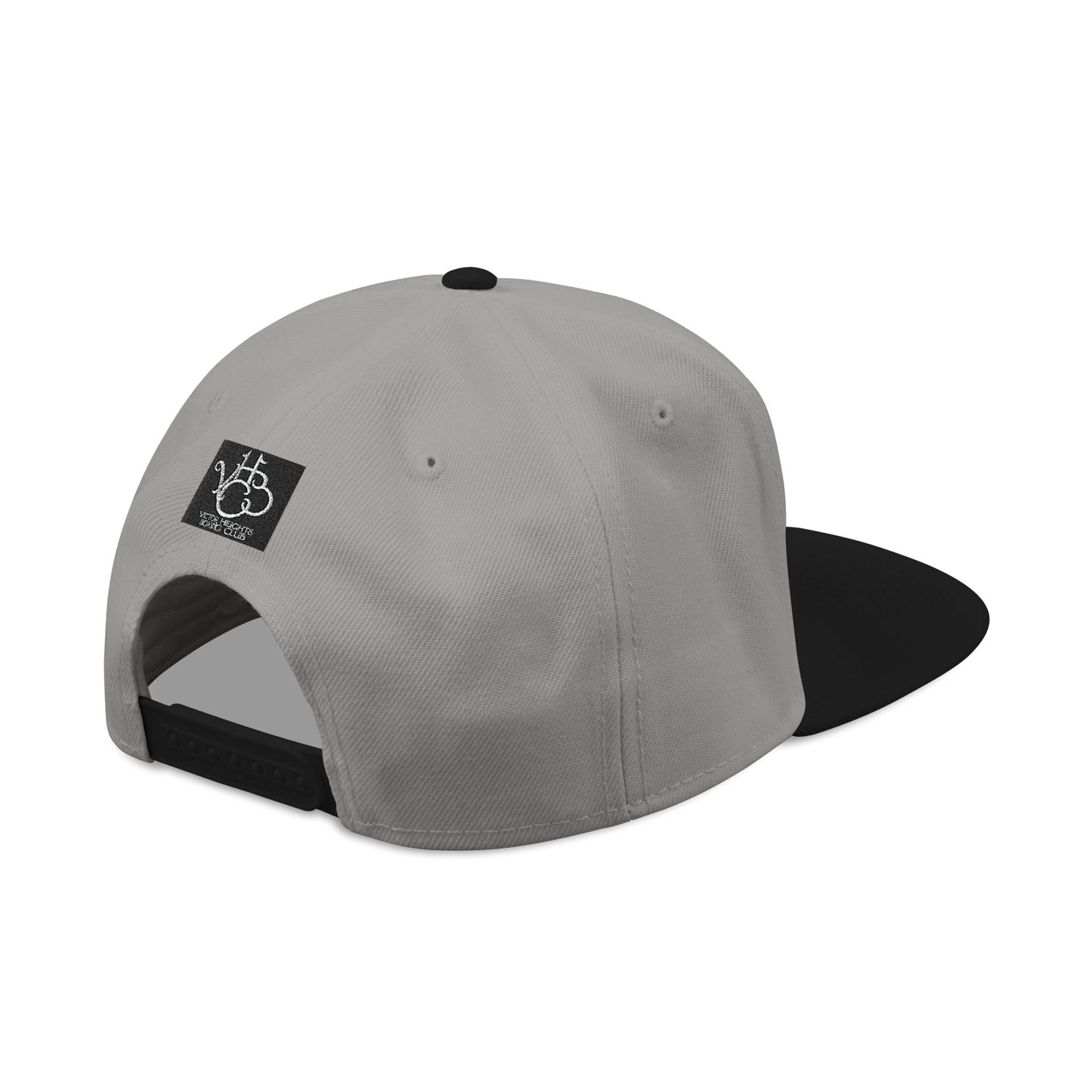 Embroidered Poker Hand Snapback Hat — Red Heart Ace Design