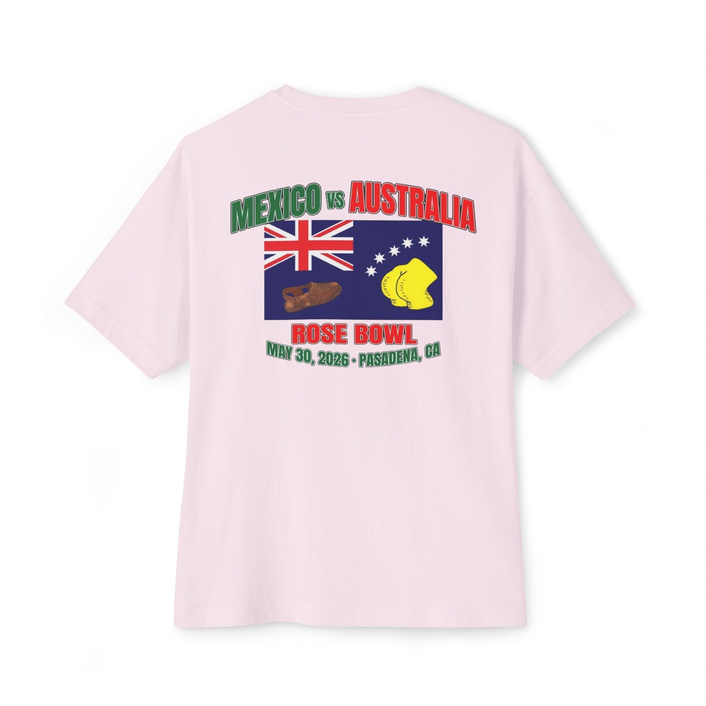 Rose Bowl Soccer Tee — Mexico vs Australia Match Shirt (May 30, 2026)