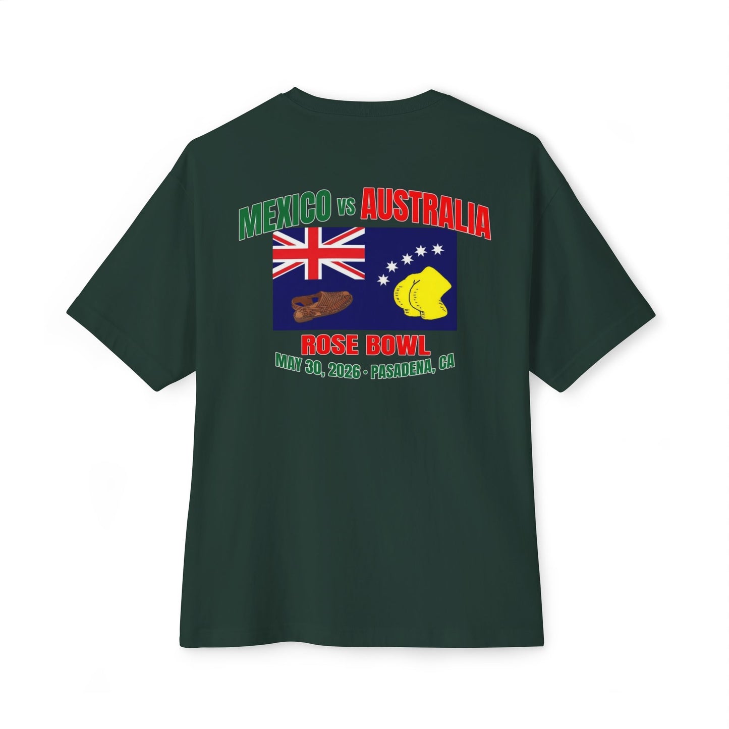 Rose Bowl Soccer Tee — Mexico vs Australia Match Shirt (May 30, 2026)