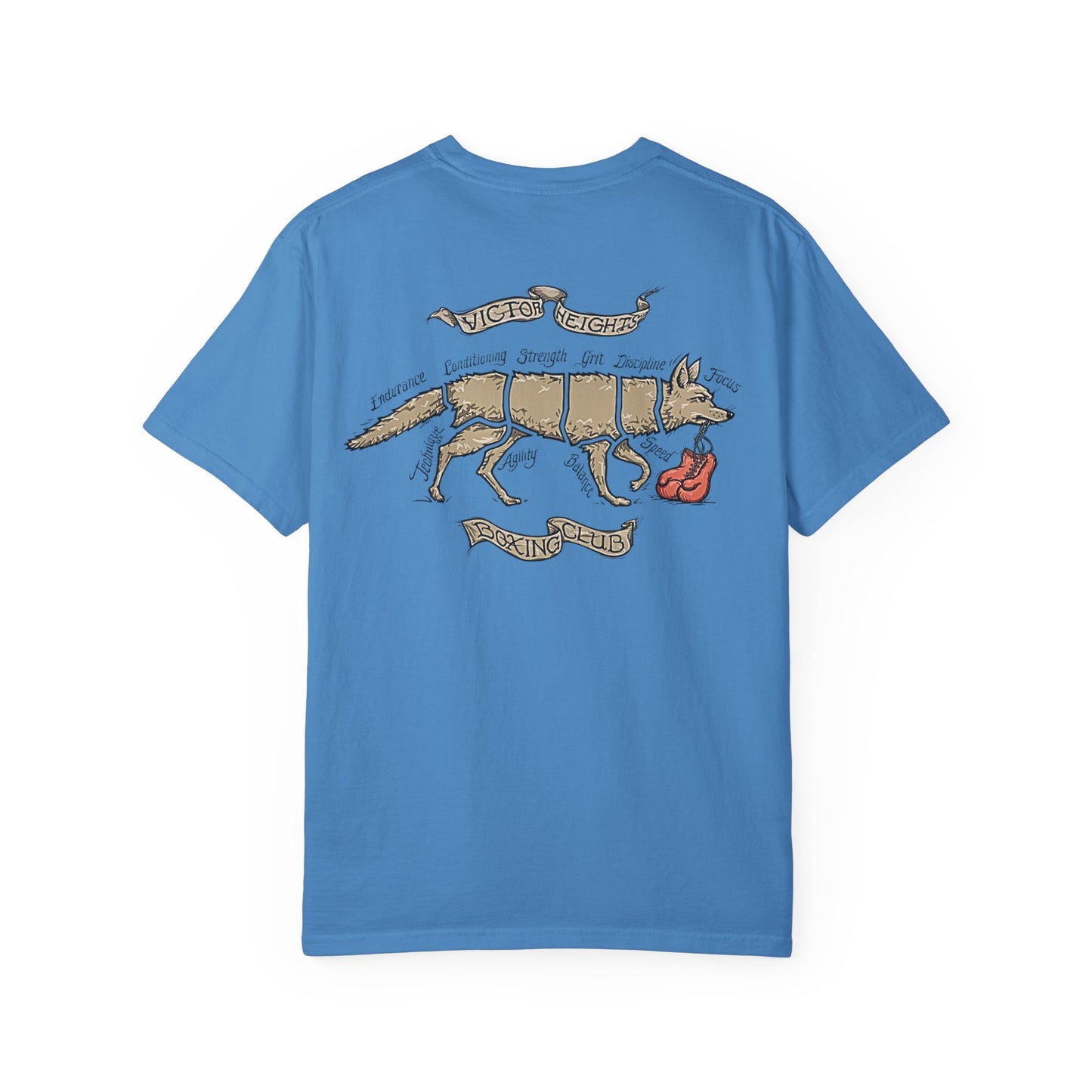 Victor Heights Boxing Club T-Shirt - Unisex Garment-Dyed Tee