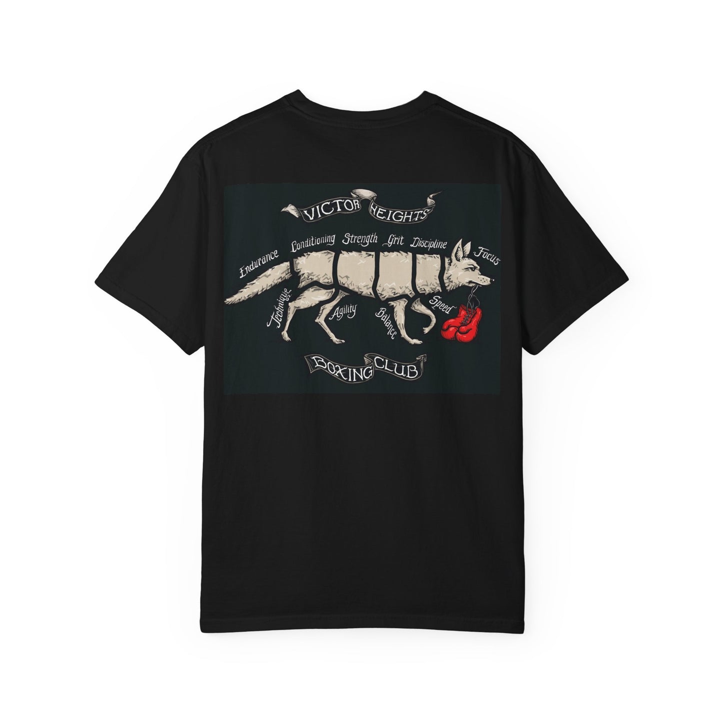 Victor Heights Boxing Club T-Shirt - Unisex Garment-Dyed Tee