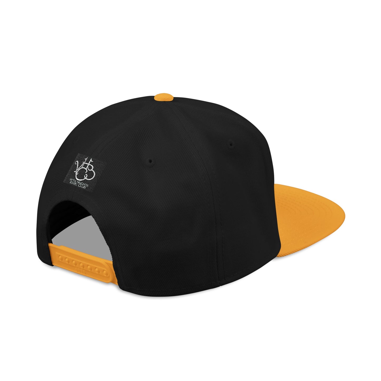 Embroidered Poker Hand Snapback Hat — Red Heart Ace Design