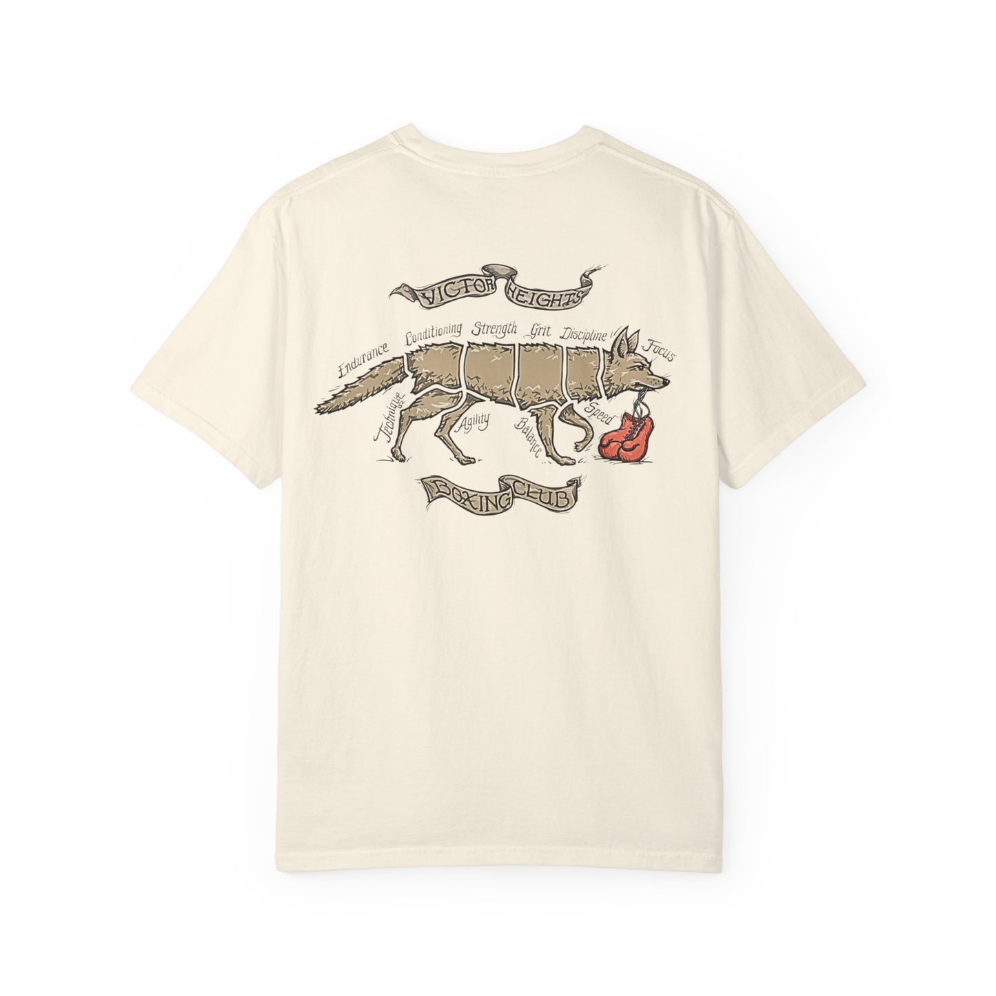 Victor Heights Boxing Club T-Shirt - Unisex Garment-Dyed Tee