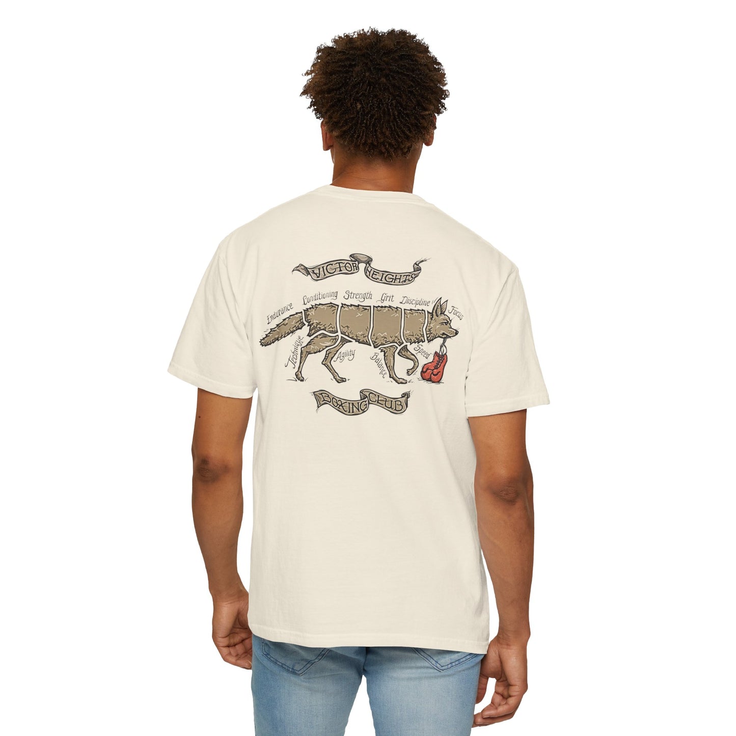 Victor Heights Boxing Club T-Shirt - Unisex Garment-Dyed Tee
