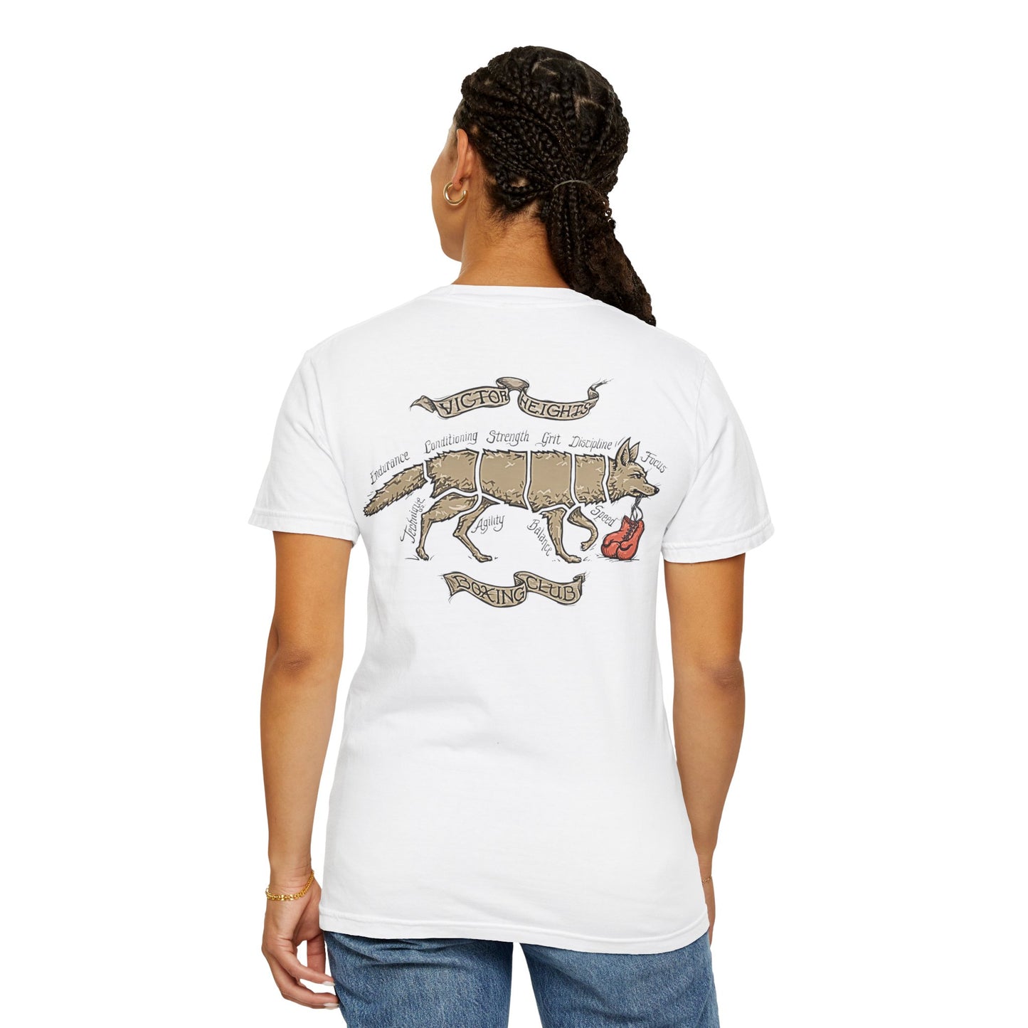 Victor Heights Boxing Club T-Shirt - Unisex Garment-Dyed Tee