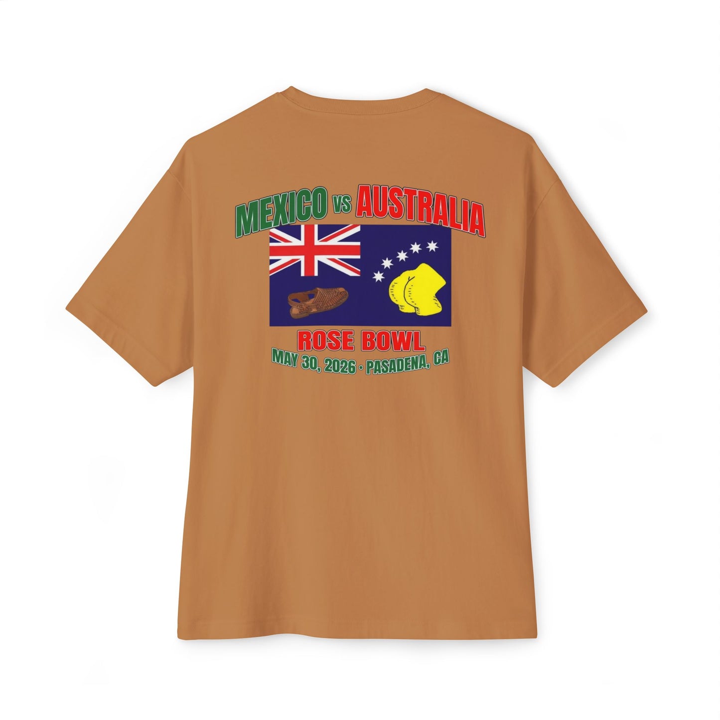 Rose Bowl Soccer Tee — Mexico vs Australia Match Shirt (May 30, 2026)