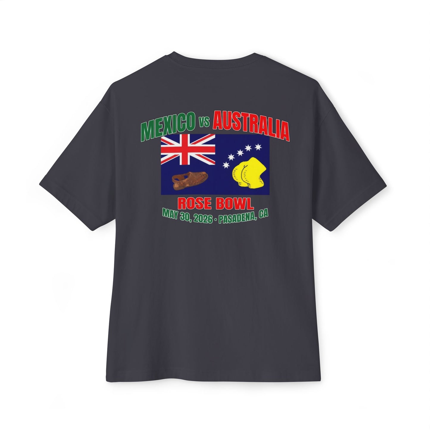 Rose Bowl Soccer Tee — Mexico vs Australia Match Shirt (May 30, 2026)