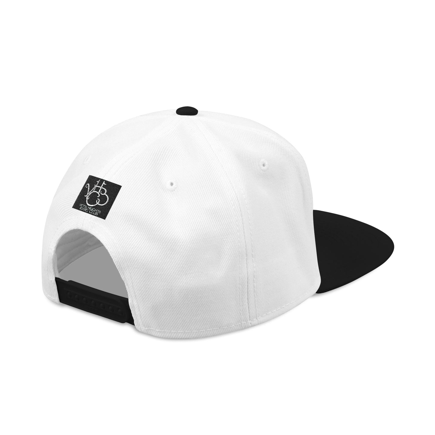 Embroidered Poker Hand Snapback Hat — Red Heart Ace Design