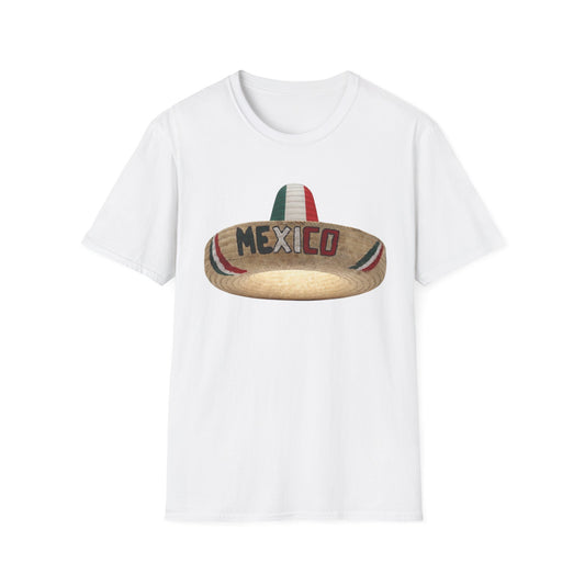 Mexico Sombrero T-Shirt — Vintage Mexican Hat Graphic Tee
